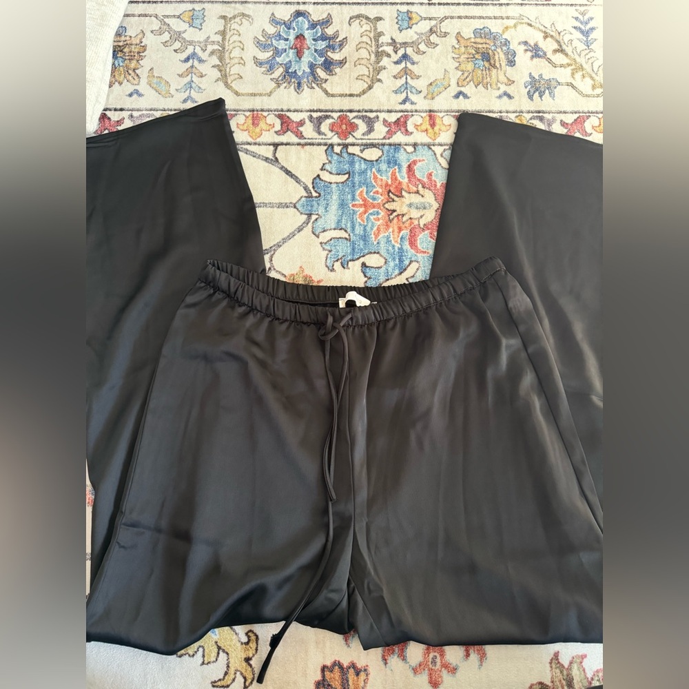 Mango satin pants